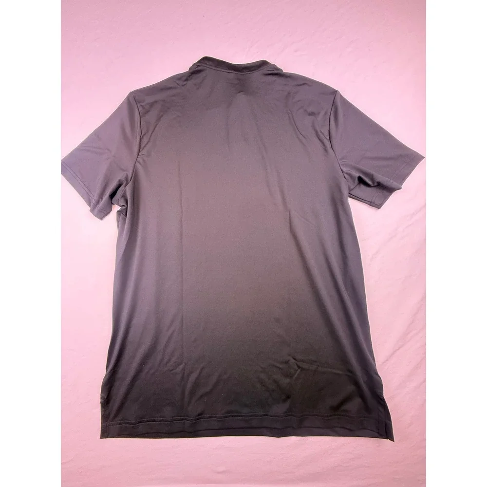 Adidas Polo Shirt Mens Medium Black NEW Ultimate Sport Golf Performance KE6511